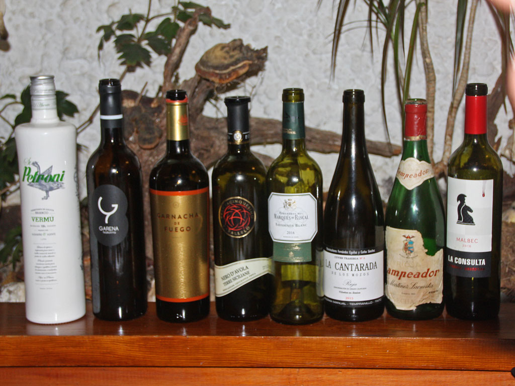 Los vinos de los IX Encuetros Armonia setas y vino.